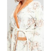 Халат Wild Love 2XL,3XL,4XL  бамбук 999